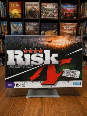 2008 Risk Revised Edition Strategy Board Game Parker Brothers Complete